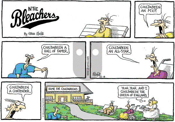 In the Bleachers on Sunday October 18, 1998 Comic Strip