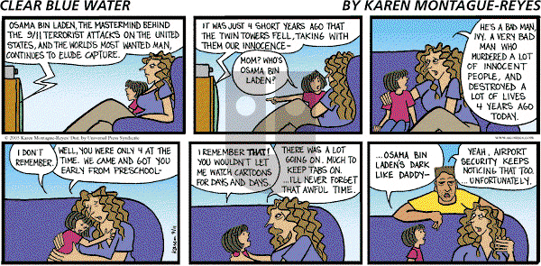 Clear Blue Water on Sunday September 11, 2005 Comic Strip