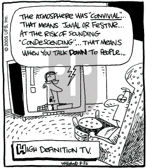 Reality Check on Friday August 26, 2005 Comic Strip