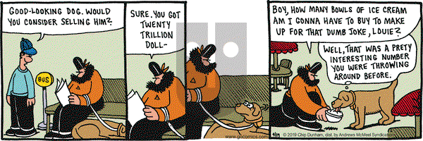Overboard on Friday April 19, 2019 Comic Strip