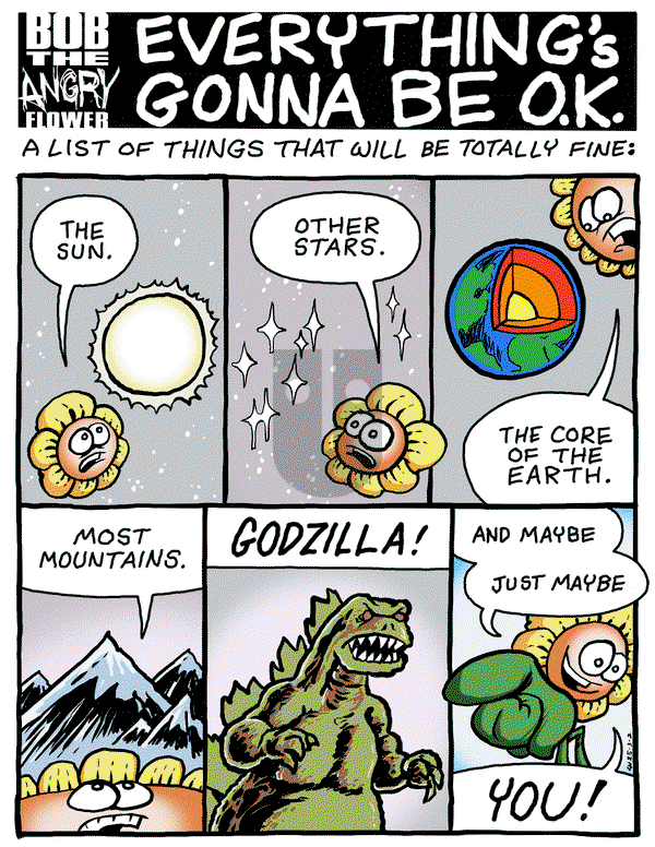 Bob the Angry Flower on Monday March 3, 2025 Comic Strip