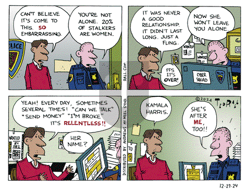 Ted Rall on Friday December 27, 2024 Comic Strip