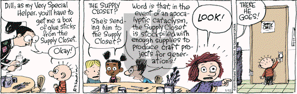Cul de Sac on Tuesday January 12, 2010 Comic Strip