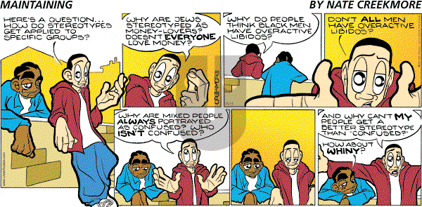Maintaining on Sunday November 11, 2007 Comic Strip