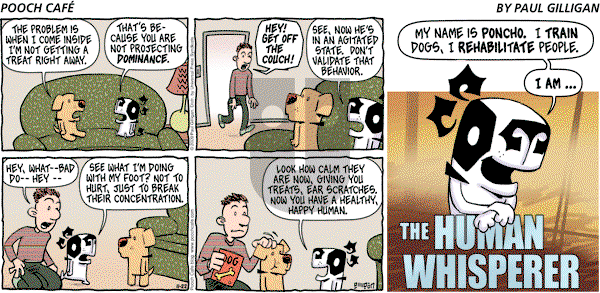 Pooch Cafe on Sunday November 22, 2009 Comic Strip