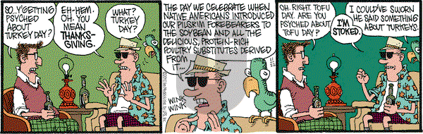 Monty on Monday November 22, 2010 Comic Strip