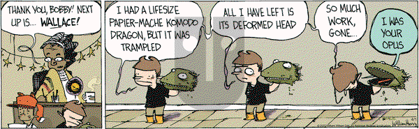 Wallace the Brave on Wednesday April 1, 2020 Comic Strip