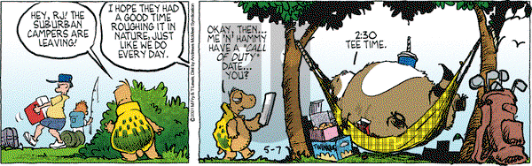Over the Hedge on Friday May 7, 2021 Comic Strip