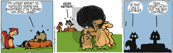 Over the Hedge on Monday August 8, 2011 Comic Strip