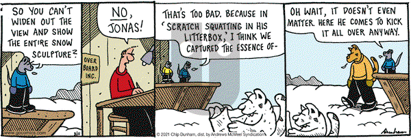 Overboard on Thursday March 11, 2021 Comic Strip