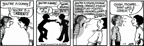 For Better or For Worse on Thursday January 17, 1980 Comic Strip