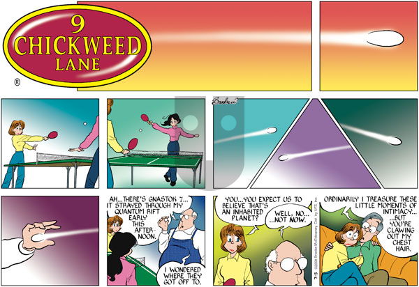 9 Chickweed Lane on Sunday July 5, 2009 Comic Strip