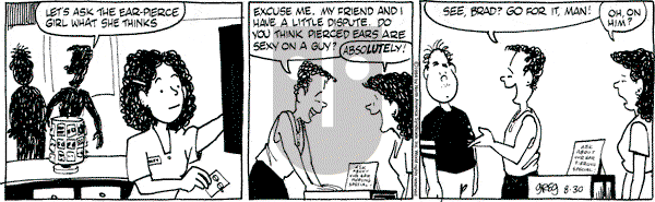 Luann on Tuesday August 30, 1994 Comic Strip