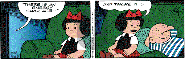 Nancy - Saturday June 30, 2012 Comic Strip
