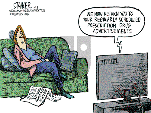 Jeff Stahler on Tuesday November 6, 2018 Comic Strip