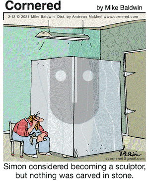 Cornered on Friday February 12, 2021 Comic Strip