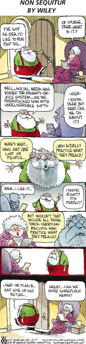 Non Sequitur - Sunday December 17, 2017 Comic Strip