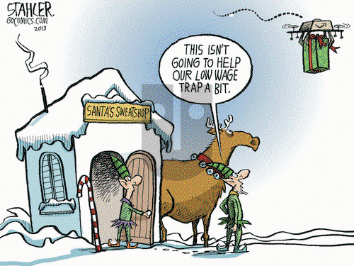 Jeff Stahler on Thursday December 5, 2013 Comic Strip