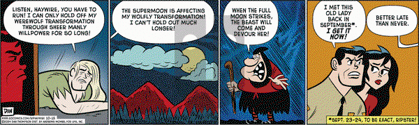 Rip Haywire - Tuesday October 15, 2024 Comic Strip