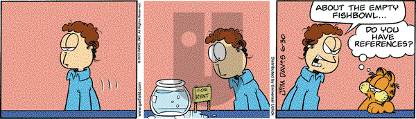 Garfield on Wednesday June 30, 2010 Comic Strip