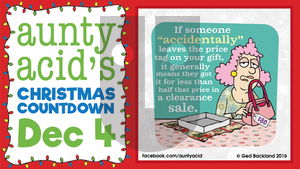 Aunty Acid on Sunday December 4, 2016 Comic Strip