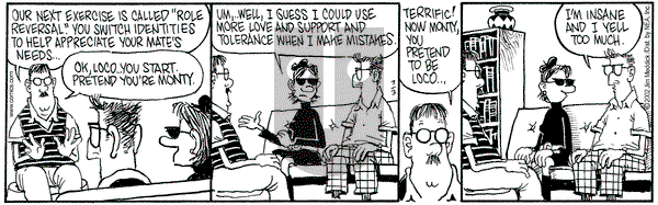 Monty on Wednesday July 3, 2002 Comic Strip