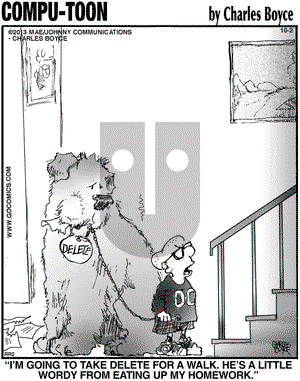 Compu-toon on Wednesday October 2, 2013 Comic Strip