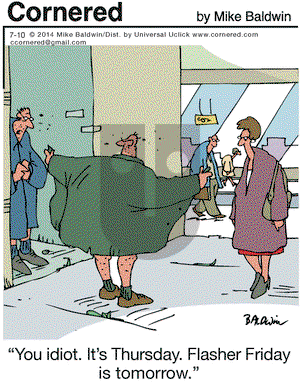 Cornered on Thursday July 10, 2014 Comic Strip