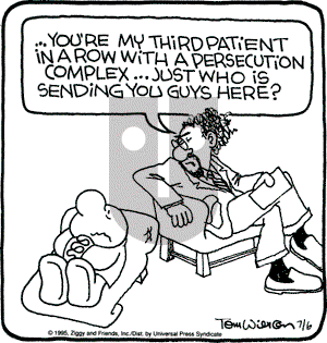 Ziggy on Thursday July 6, 1995 Comic Strip