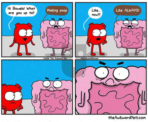 The Awkward Yeti on Friday March 2, 2018 Comic Strip