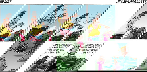 Frazz on Sunday July 13, 2008 Comic Strip