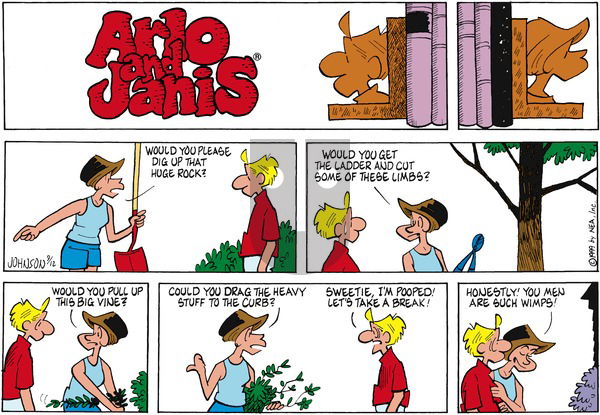 Arlo and Janis on Sunday September 12, 1999 Comic Strip
