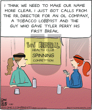 Brevity on Thursday January 30, 2014 Comic Strip