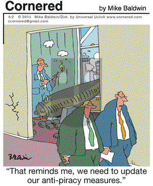 Cornered on Tuesday June 2, 2015 Comic Strip