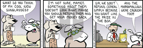 DeFlocked on Tuesday October 15, 2019 Comic Strip