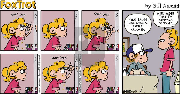 FoxTrot on Sunday June 21, 2020 Comic Strip