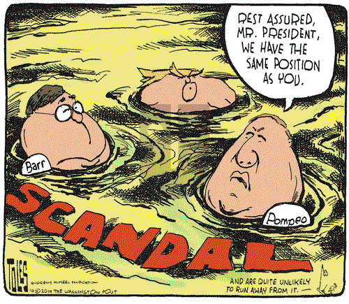 Tom Toles on Thursday October 3, 2019 Comic Strip