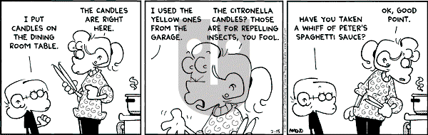FoxTrot on Sunday June 29, 2003 Comic Strip