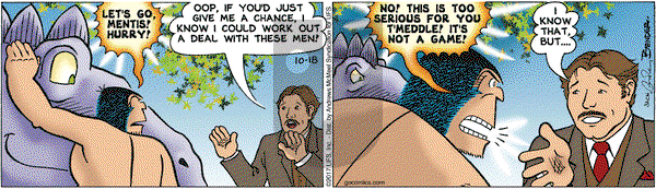 Alley Oop on Wednesday October 18, 2017 Comic Strip