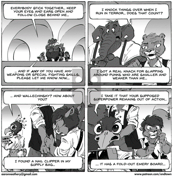 Endtown - Saturday August 14, 2021 Comic Strip