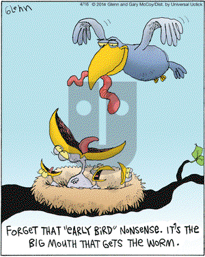 The Flying McCoys on Wednesday April 16, 2014 Comic Strip