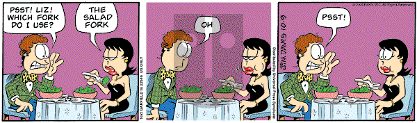 Garfield on Thursday October 9, 2008 Comic Strip