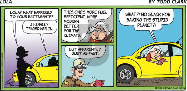 Lola on Sunday June 14, 2020 Comic Strip