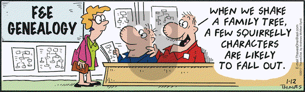 Frank and Ernest on Thursday January 12, 2017 Comic Strip