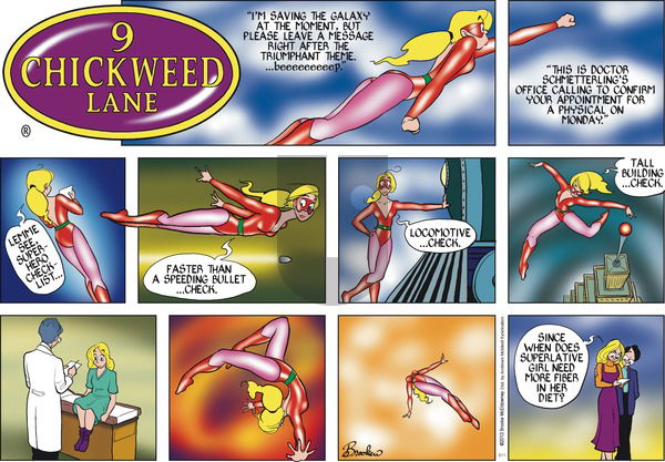 9 Chickweed Lane on Sunday February 11, 2018 Comic Strip
