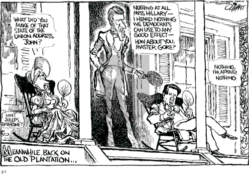 Pat Oliphant on Wednesday February 1, 2006 Comic Strip