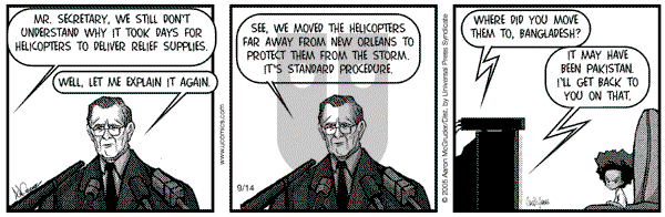 The Boondocks on Wednesday April 17, 2013 Comic Strip