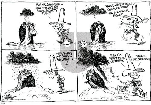 Pat Oliphant on Thursday February 24, 2005 Comic Strip
