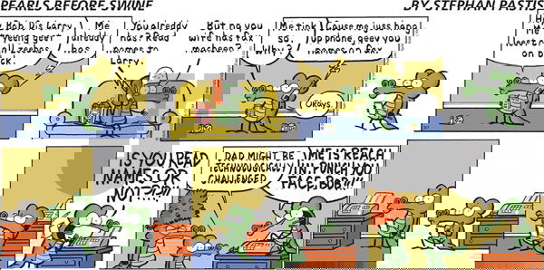 Pearls Before Swine on Sunday March 1, 2009 Comic Strip