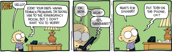 The Buckets on Wednesday March 25, 2015 Comic Strip